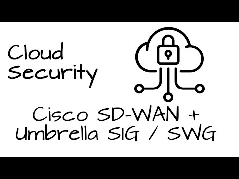 [How To] Connect Cisco Viptela SD-WAN to Umbrella SIG/SWG  #SASE