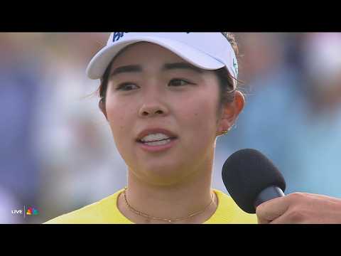 Miyu Yamashita 2025 Open Championship Final Round