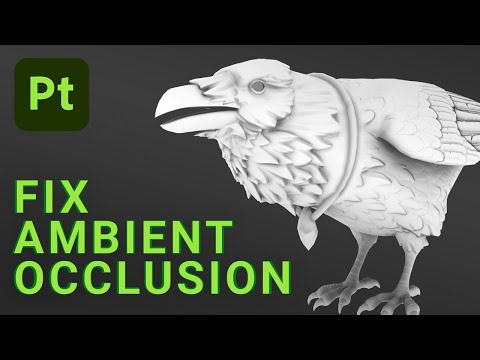 Fix Ambient Occlusion in Substance Painter