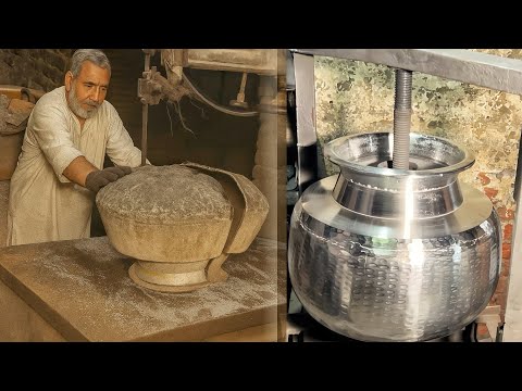 Incredible recycling process || old metal pots covnvert in to new pots || Scrap to shine