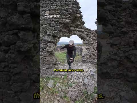 #ad I found ruins on a remote island using Google Earth! 😱 #exploring #adventure #abandonedplaces