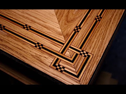 How To Inlay A Table Top