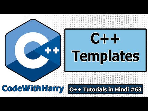 C++ Templates: Must for Competitive Programming | C++ Tutorials for Beginners #63
