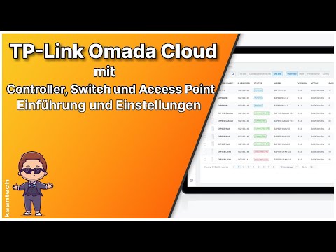 TP Link Omada Cloud Essentials - Mit TP-Link TL SG2008P Switch und EAP653 Access Point im Detail