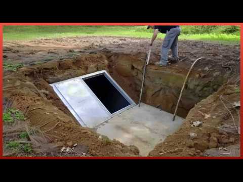 Man Builds Secret Underground BUNKER in his Backyard | by @tehnolexa