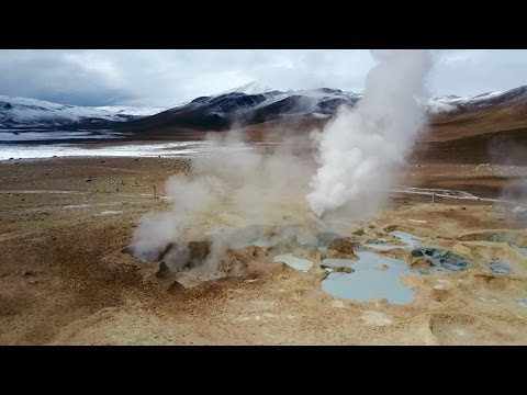 VOLCANIC CRATER AT 16,000 ft | Drone Footage!