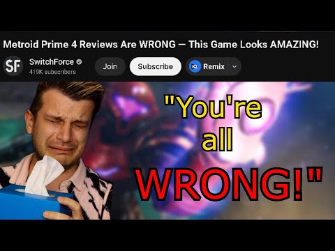 Nintendo fanboy CANNOT HANDLE Metroid prime 4 criticism