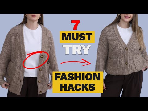 7 VIRAL Fashion Hacks You NEED to Try!✨(Look Stylish Instantly💃)