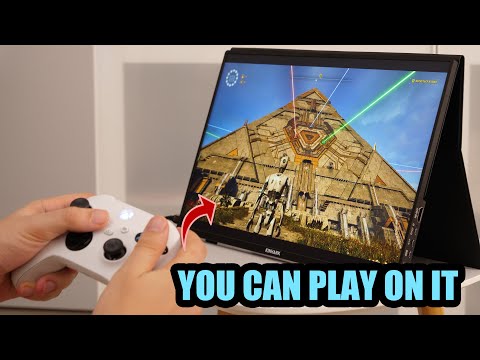 Portable monitor with Android TV!