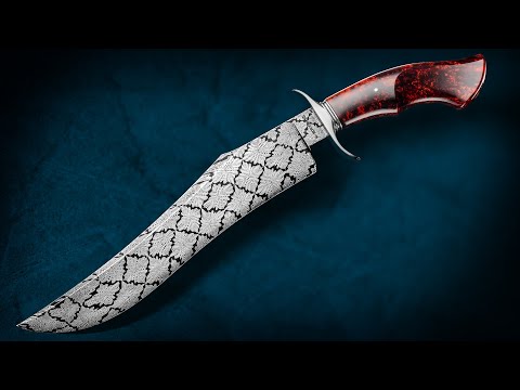 I Built The Most Beautiful Recurve Knife (Full Build)