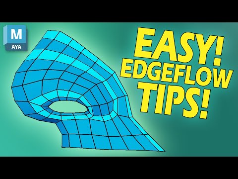 Retopology With Good Edge Flow | Maya