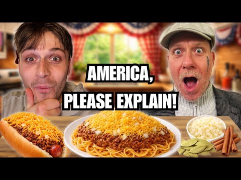 European Dad & Son Eat Cincinnati Chili… We Weren’t Ready for THIS?!