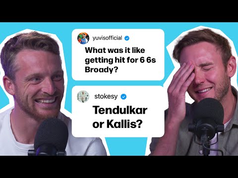 Tendulkar or Kallis? Q&A with England cricket legends Jos Buttler and Stuart Broad 👀