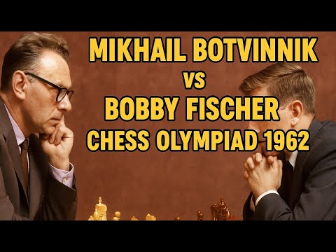 Mikhail Botvinnik vs Bobby Fischer ◉ Chess Olympiad 1962 - Clash of Legends in Varna