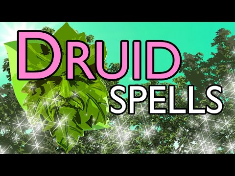 Davvy’s D&D 5e Druid Spell List