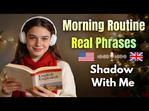 My Morning Routine in English | Real-Life Phrases + Shadowing Practice | 1 Hour Listening