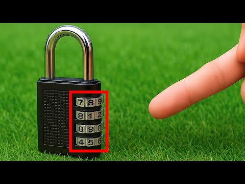 Locksmiths Don’t Want You to Know: Trick to Unlock a Password Lock When You Forget the Code