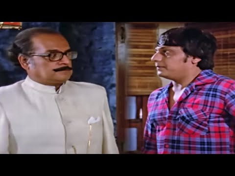 उत्पल दत्त अमोल पालेकर के घर आता है - Gol Maal Movie Comedy Scene
