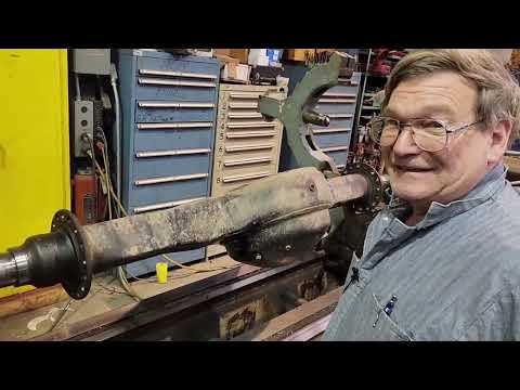 Bent axle stub repair - dialing in (1 of 3)