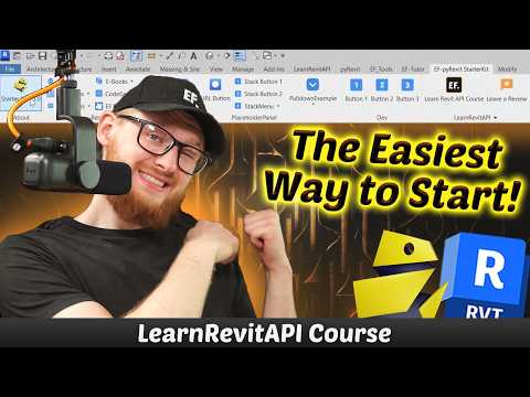 Create Your Own Revit Extension - The Easiest Way To Get Started. [EP. 2/10]