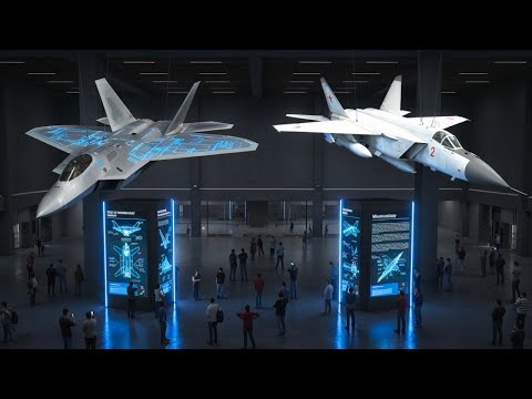 F-22 Raptor vs MiG-25 Foxbat | INCREDIBLE WING Differences