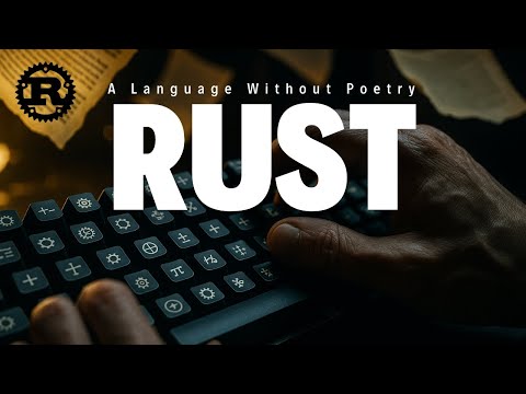 RUST: A Language Without Poetry