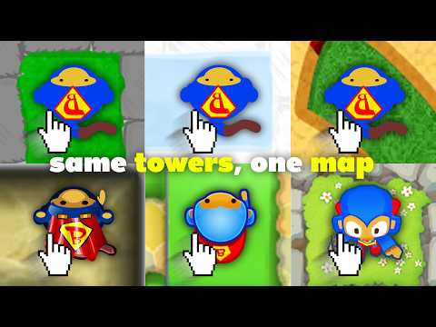 Can I Beat Every Bloons Game the SAME WAY on the SAME MAP?