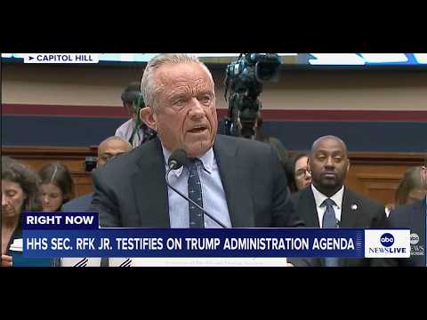 HHS Sec. RFK Jr. testifies on Trump administration agenda: LIVE
