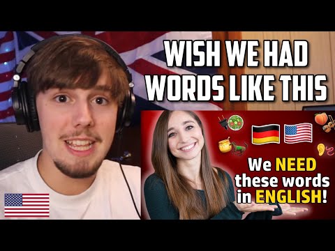American Learns 15 GENIUS German Words That Are MISSING in English!