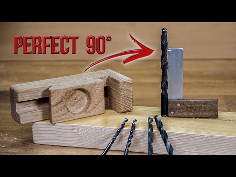 Making and Using an Efficient Drill Bit Guide