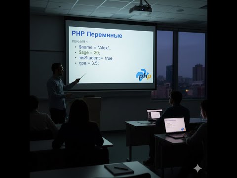 PHP лекция 1. Переменные.