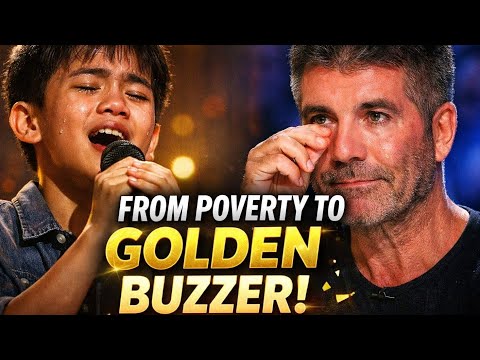 Poor Filipino Carpenter’s Son Returns to AGT & Makes Simon Cowell CRY | GOLDEN BUZZER