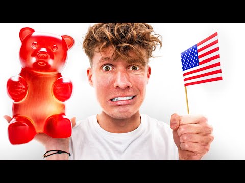 Ich teste VIRALE Süßigkeiten aus den USA