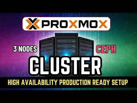 Proxmox Cluster High Availability with Ceph RBD