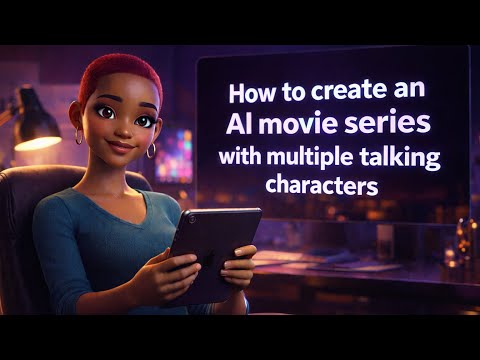 How to Create an AI Movie Series with multiple Talking Character (step by step tutorial )