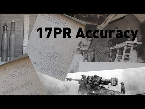 The 17-Pounder's Accuracy, and other things.