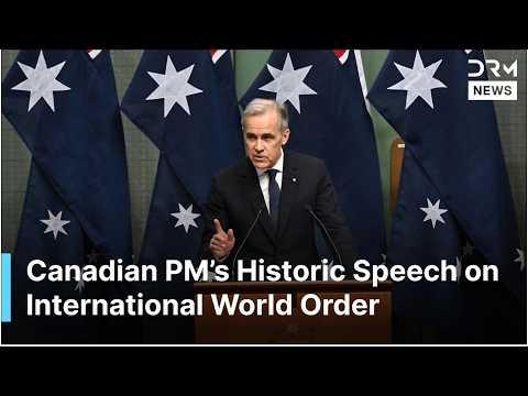 FULL SPEECH: Canadian PM Carney Warns US-Led Global Order Is Ending in Historic Address | AC1G