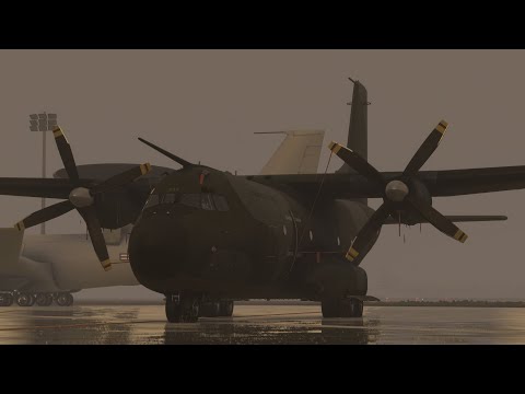 Programming and following routes in the updated C160 Transall in Microsoft Flight Simulator