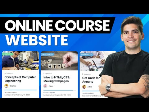 How To Create an Online Course Website with WordPress & Tutor LMS (2024)