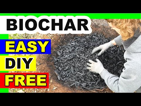 How I Make Biochar - Easy Methods - And How I Inoculate or "Charge" the Charcoal with Compost