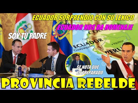 PDTE PERUANO DA CATEDRA EN ECUADOR Y PRENSA HABLO BIEN DE JERÍ COMO LIDER- SIEMPRE NOS COPIAN