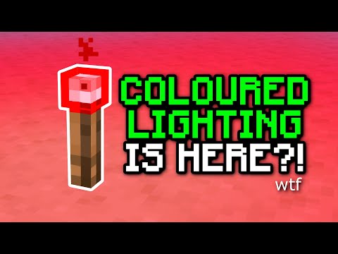 WE HAVE COLOURED LIGHTING NOW on JAVA!