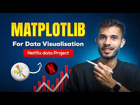 Matplotlib Full Course in 1 Shot | Data Visualization for Data Science with Netflix Dataset Project