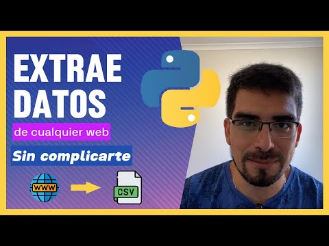 Web Scraping con Python: Extrae datos de cualquier página en minutos (sin complicarte)