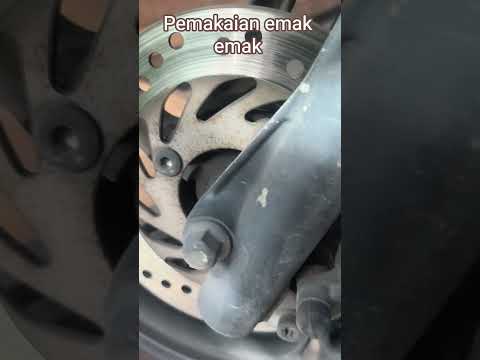 keluhan depan suara dan getar eh kampas depan tinggal besi #kampas #remdepan #suara