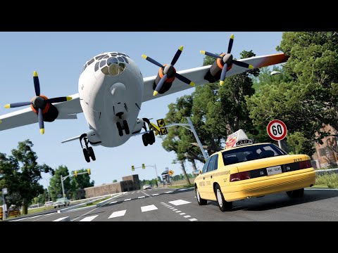 Airplane Emergency Landing Crashes 4 | BeamNG.drive