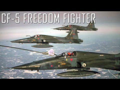 Nimble, Sleek, And Almost Useless In A Real Fight; the story of the Canadair CF-5 Freedom Fighter