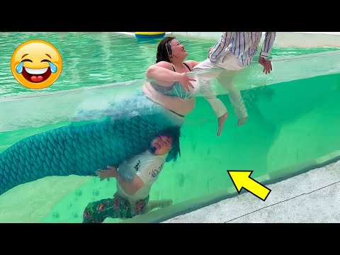 حاول ألا تضحك 2025   أفضل الميمات ومقاطع الفيديو المضحكة الجزء 78