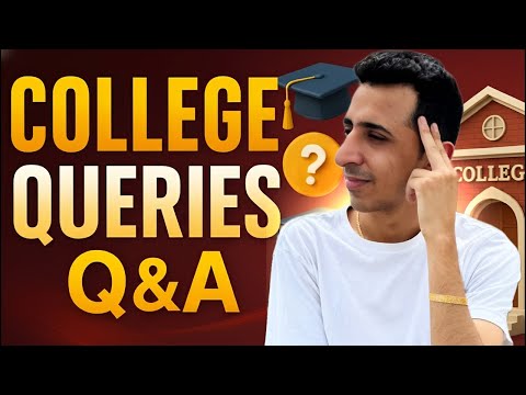 College Queries | Admissions 2026 - Live Q&A