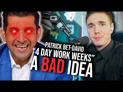 PATRICK BET-DAVID STRUGGLES TO EXPLAIN WHY A 4 DAY WORK WEEK IS BAD | #valuetainment #pbdpodcast